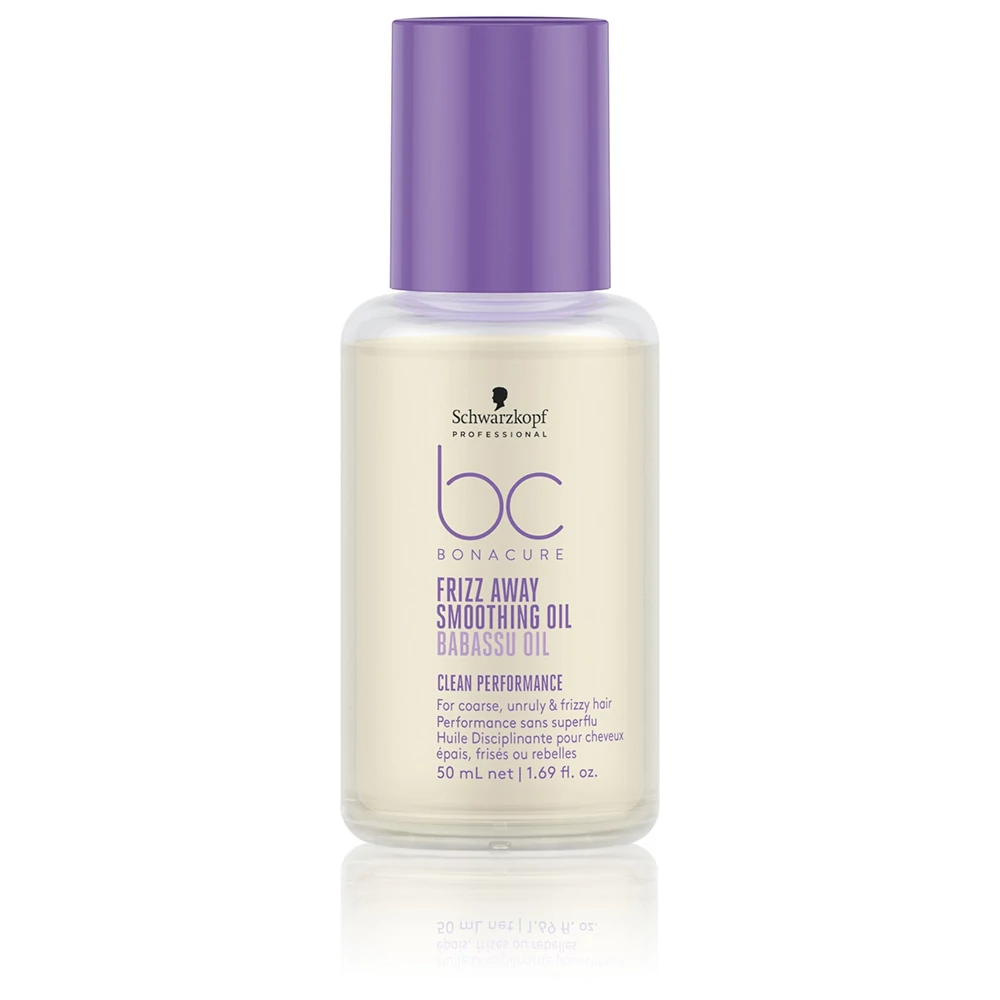 Schwarzkopf Bonacure Clean Performance Frizz Away Babassu olaj Smoothing hajsimító olaj, 50 ml