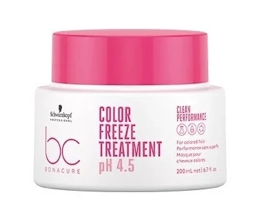 Schwarzkopf Bonacure Clean Performance Color Freeze színvédő pakolás, 200 ml