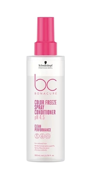 Schwarzkopf Bonacure Clean Performance Color Freeze színvédő spray balzsam, 200 ml