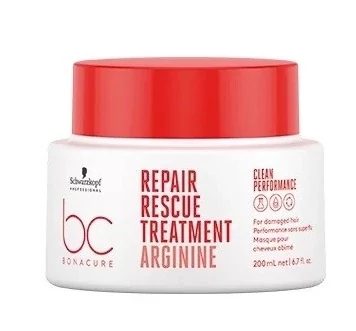 Schwarzkopf Bonacure Clean Performance Repair Rescue regeneráló pakolás, 200 ml