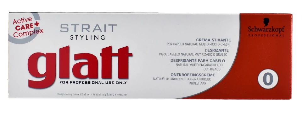 Schwarzkopf Professional Glatt hajkiegyenesítő szett 0, 82+80 ml