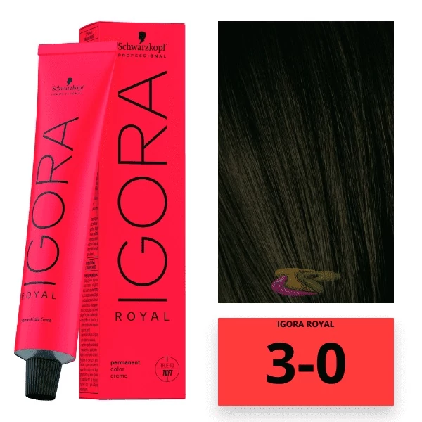 Schwarzkopf Igora Royal hajfesték 3-0