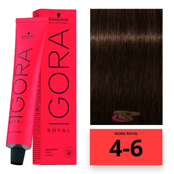 Schwarzkopf Igora Royal hajfesték 4-6