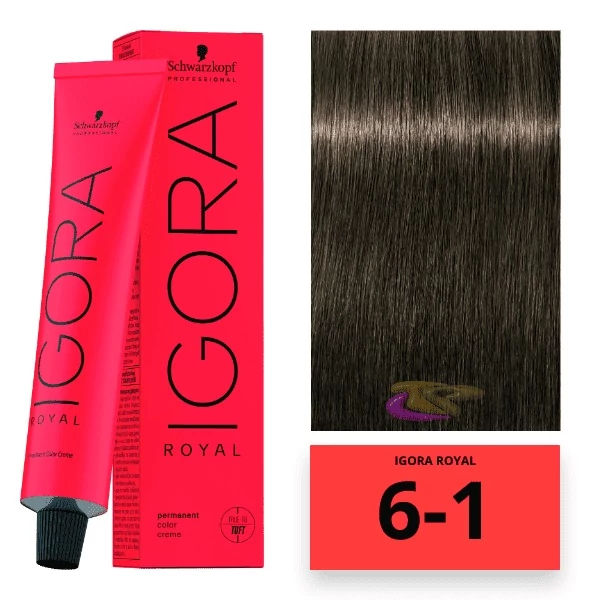 Schwarzkopf Igora Royal hajfesték 6-1