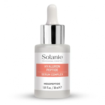 Solanie Hialuron Peptid szérum komplex, 30 ml