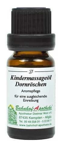 Stadelmann Gyermekmasszázsolaj, Csipkerózsika 10 ml