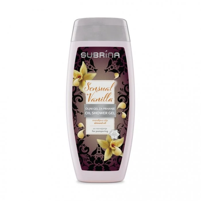 Subrina érzéki vanília tusfürdő, 250 ml