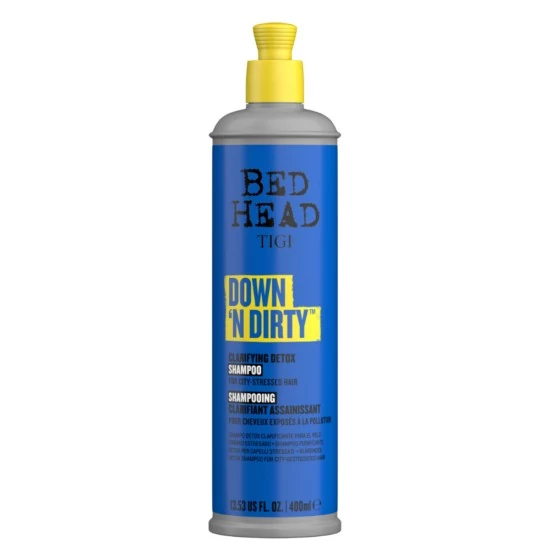 Tigi Bed Head Down N Dirty mélytisztító sampon, 400 ml