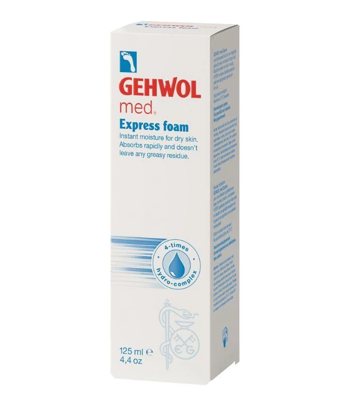 Gehwol Med Express hidratáló hab, 125 ml