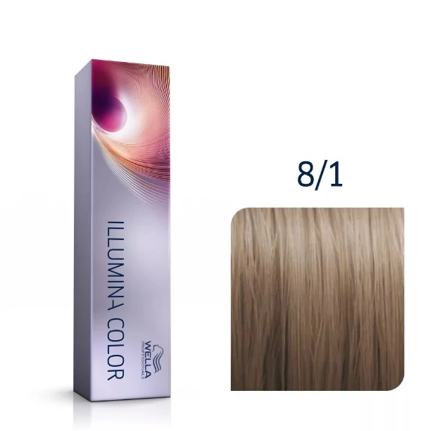 Wella Illumina color hajfesték 8/1, 60 ml
