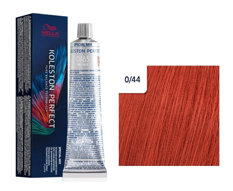 Wella Professional Koleston Perfect Me+ krémhajfesték, 0/44