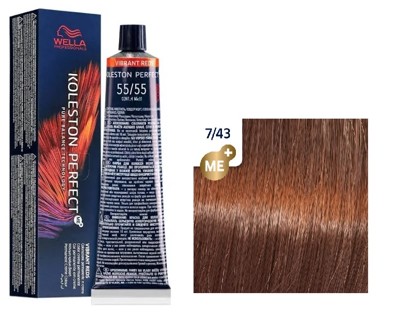 Wella Professional Koleston Perfect Me+ krémhajfesték, 7/43