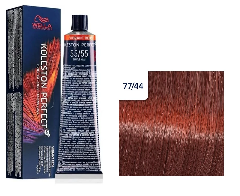 Wella Professional Koleston Perfect Me+ krémhajfesték, 77/44