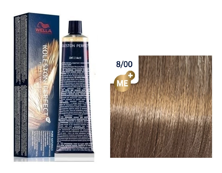 Wella Professional Koleston Perfect Me+ krémhajfesték, 8/00