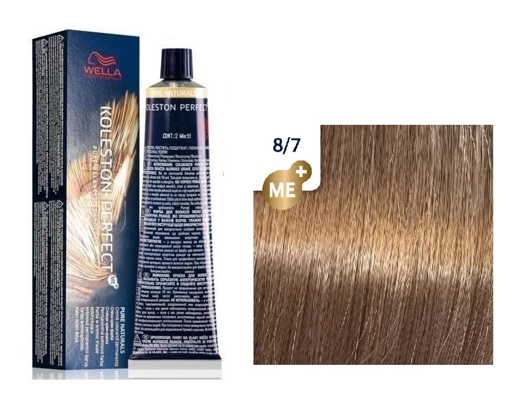 Wella Professional Koleston Perfect Me+ krémhajfesték, 8/7