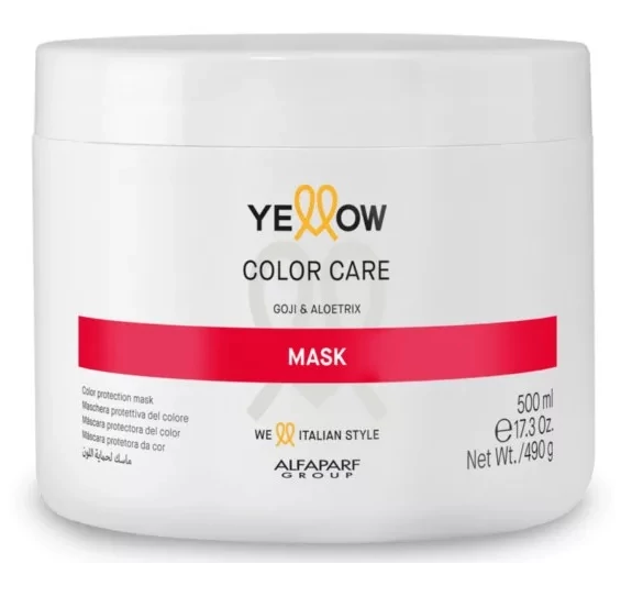 Yellow Color Care színvédő hajpakolás festett hajra, 500 ml
