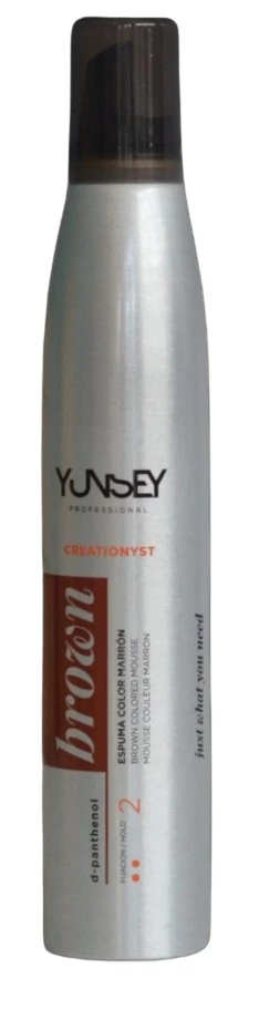 Yunsey Brown színező fixáló hab barna, 300 ml