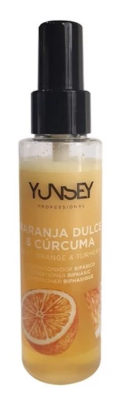 Yunsey Vigorance édes narancs és kurkuma kétfázisú kifésülőbalzsam, 100 ml