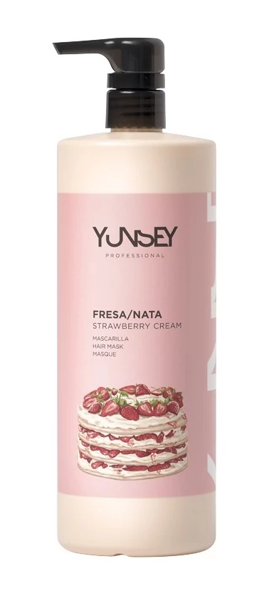 Yunsey Neutral aromás balzsamos hajpakolás, Krémes eper, 1 l